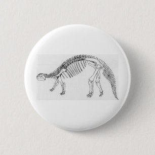 Macaron Rond 5 Cm Ankylosaurus