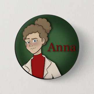 Macaron Rond 5 Cm Anna O'Brien Bouton