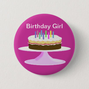 Macaron Rond 5 Cm Anniversaire