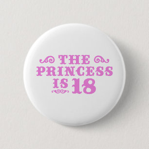 Macaron Rond 5 Cm Anniversaire 18 ans