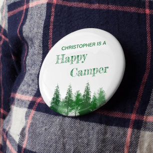 Macaron Rond 5 Cm Anniversaire des bois