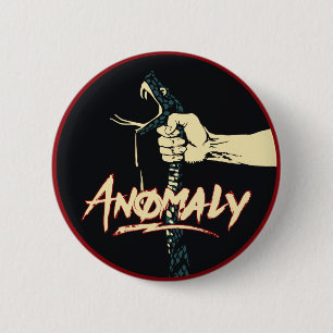 Macaron Rond 5 Cm "Anomalie" de la fontaine 2,25" Pin