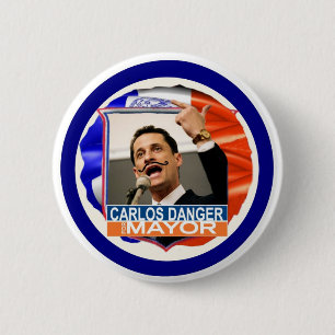 Macaron Rond 5 Cm Anthony Weiner pour le maire 2013 de NYC