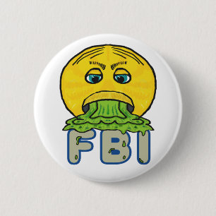 Macaron Rond 5 Cm Anti FBI