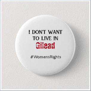 Macaron Rond 5 Cm Anti Gilead Droits des Femmes