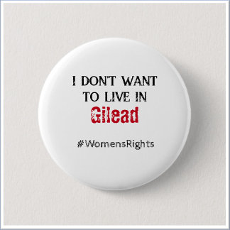 Macaron Rond 5 Cm Anti Gilead Droits des Femmes