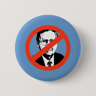 Macaron Rond 5 Cm ANTI-MCCONNELL - Anti-Mitch Mcconnell
