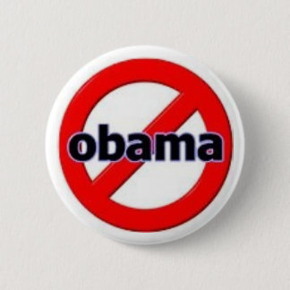 Macaron Rond 5 Cm Anti-Obama