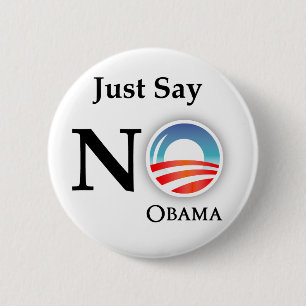 MACARON ROND 5 CM ANTI PIN D'OBAMA