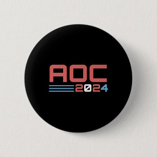 Macaron Rond 5 Cm Aoc 2024 Président américain America Premium