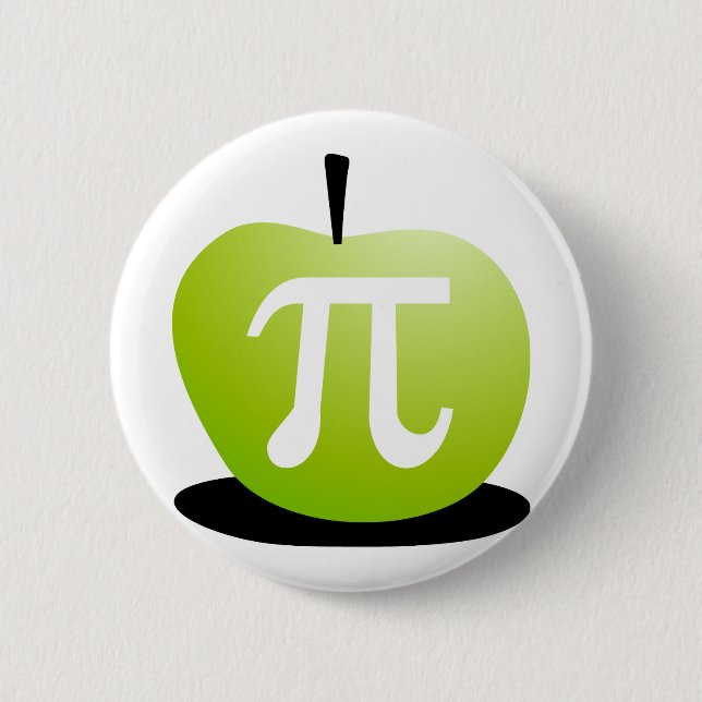 Macaron Rond 5 Cm Apple pi (Devant)