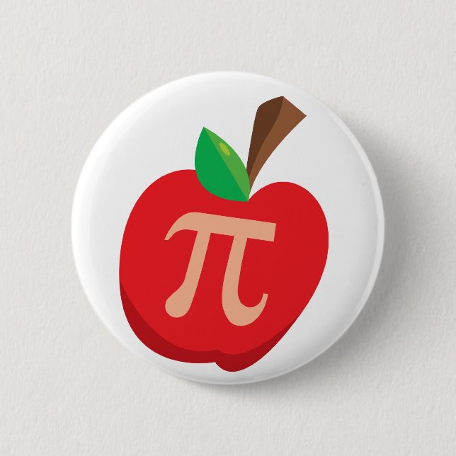 Macaron Rond 5 Cm Apple pi (Devant)