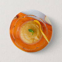 Applesauce à la cannelle et cuillère orange