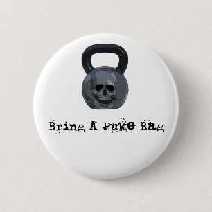 Macaron Rond 5 Cm Apportez un bouton de sac de vomir