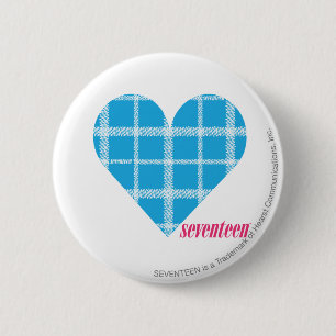 Macaron Rond 5 Cm Aqua 2 de plaid