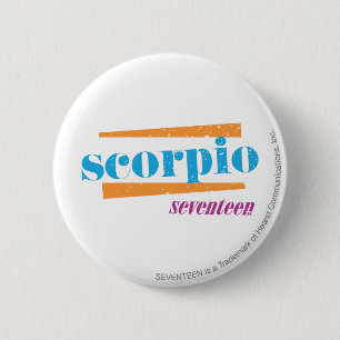 Macaron Rond 5 Cm Aqua de Scorpion