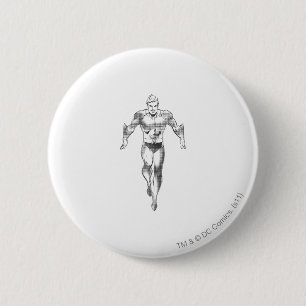 Macaron Rond 5 Cm Aquaman tourne à BW