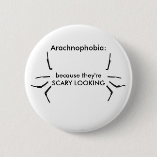 Macaron Rond 5 Cm Arachnophobia