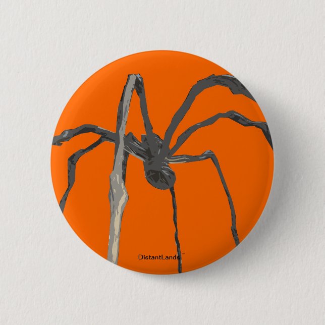 Macaron Rond 5 Cm Araignée géante - Tokyo (insigne) (Devant)