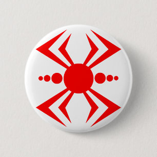 Macaron Rond 5 Cm Araignée japonaise