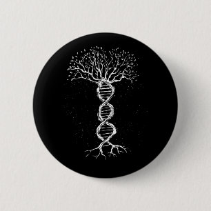 Macaron Rond 5 Cm Arbre ADN