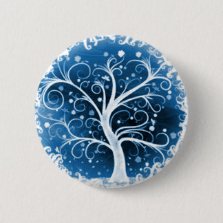 Macaron Rond 5 Cm Arbre de la vie