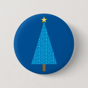 Macaron Rond 5 Cm Arbre de Noël moderne