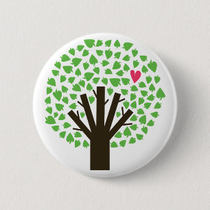 Macaron Rond 5 Cm Arbre des coeurs