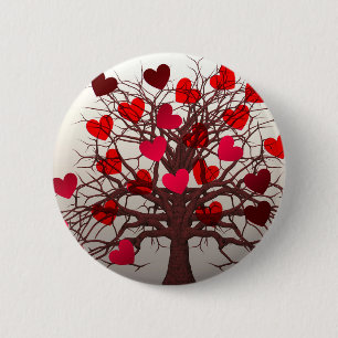 Macaron Rond 5 Cm Arbre des coeurs