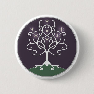 Macaron Rond 5 Cm Arbre d'espoir