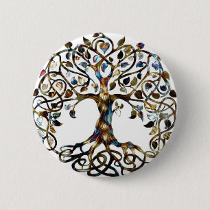 Macaron Rond 5 Cm Arbre vivant