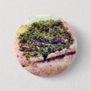 MACARON ROND 5 CM ARBRES