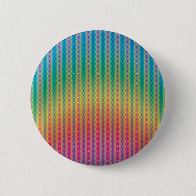 Macaron Rond 5 Cm Arc-en-ciel 1200 (Devant)