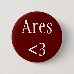 Macaron Rond 5 Cm Ares <3 - Dieu grec de la guerre