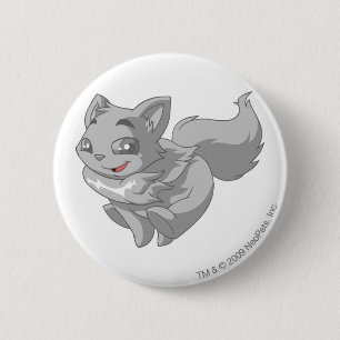 Macaron Rond 5 Cm Argent de Wocky
