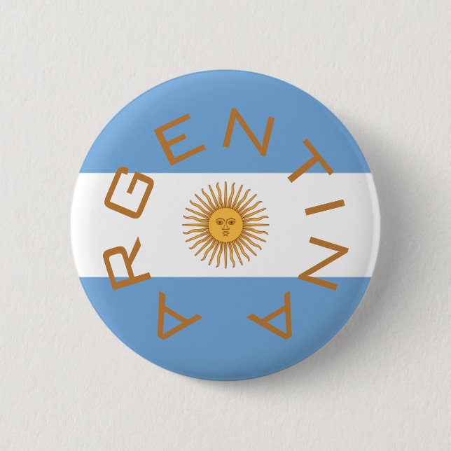 Macaron Rond 5 Cm argentine (Devant)
