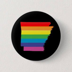 Macaron Rond 5 Cm arkansas fierté.