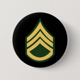 Macaron Rond 5 Cm Armée - Sergent d'état-major E-6 (SSG)