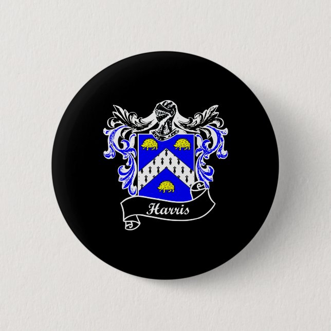 Macaron Rond 5 Cm Armoiries Nom de famille Nom Famille Crest (Devant)