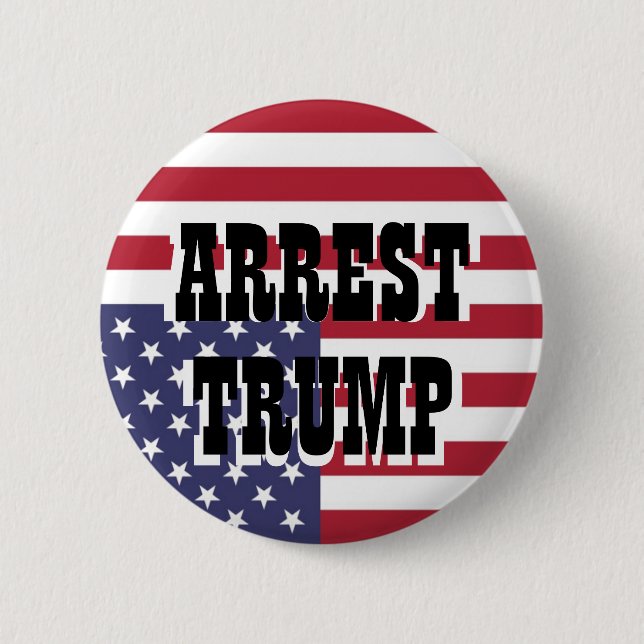 MACARON ROND 5 CM ARREST TRUMP (Devant)