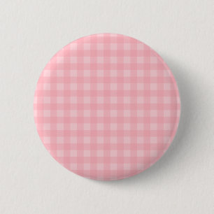 Macaron Rond 5 Cm Arrière - plan Checkered de motif de rétro guing