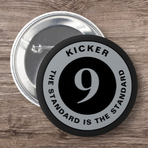Macaron Rond 5 Cm Arrondi Burg Sports Kicker Clasp Personnalisé Vint