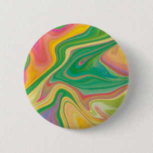 Macaron Rond 5 Cm art de couleur vibratoire
