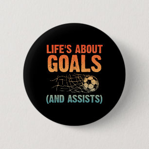 Macaron Rond 5 Cm Art de football cool pour les hommes les femmes am