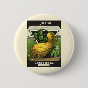 Macaron Rond 5 Cm Art de l'étiquette de paquet de graines vintage Co