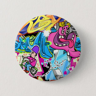 Macaron Rond 5 Cm Art de Wall Street