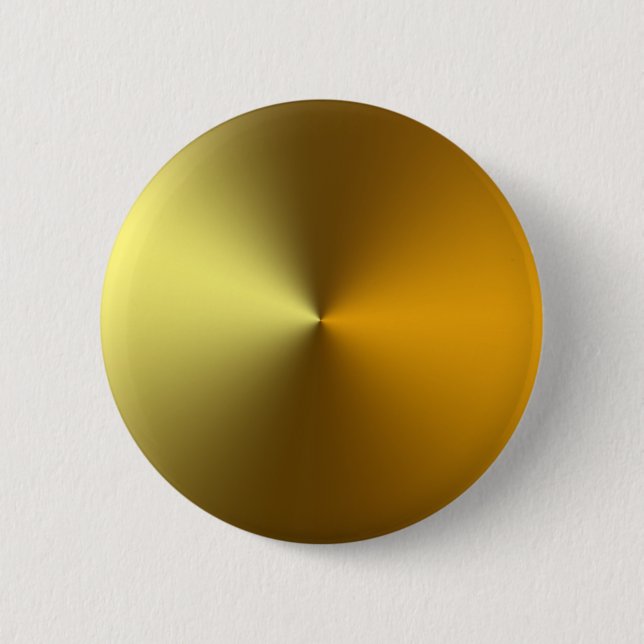 Macaron Rond 5 Cm art d'or d'or (Devant)
