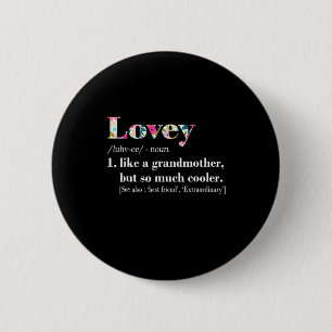 Macaron Rond 5 Cm Art Mère   Love Like Grand-Mère Mais tant