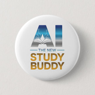 Macaron Rond 5 Cm Artificial Intelligence Study Buddy Design