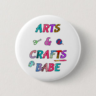 Macaron Rond 5 Cm Arts et artisanat Babe